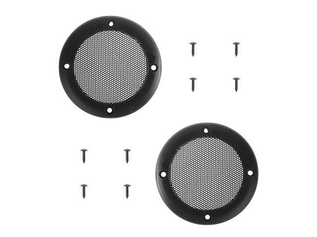 Bcp 2pcs Screw Hole C To C 3 1 2inches Black Color Mesh Speaker