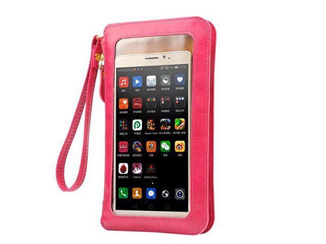 iphone purse with touch screen
