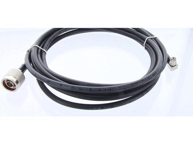 50 FEET Times LMR240 SMA MALE to SMA MALE Coaxial RF Pigtail Cable USA