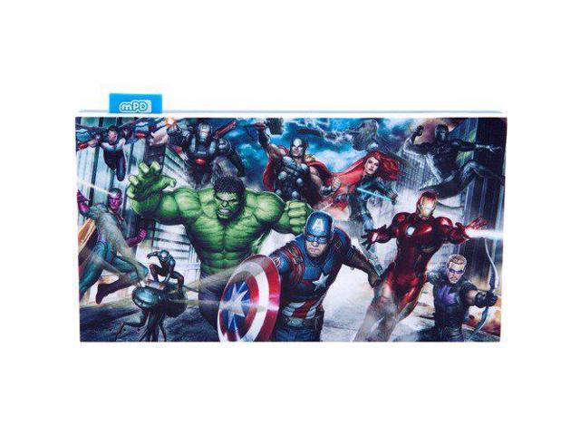 Mimoco Marvel Avengers Assemble Mimopowerdeck 8000mah Universal Usb Power Bank By For Smartphones Tablets Smart Watches Bluetooth Speakers