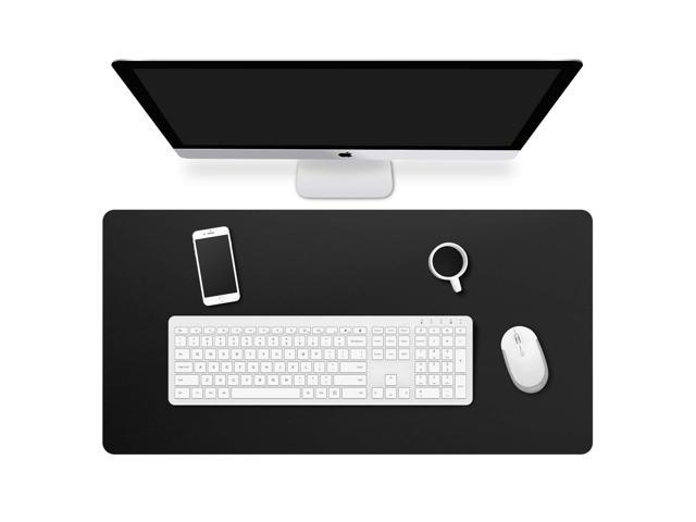 Raad gezond verstand voorstel MoKo Computer Desk Mat - PU Large Extended Gaming Mouse Pad, Non-Slip  Keyboard Mouse Mat, Waterproof Office Writing Desk Pad Protector, 31.5 x  15.7 x 0.08 Inch - Double Side Black - Newegg.com