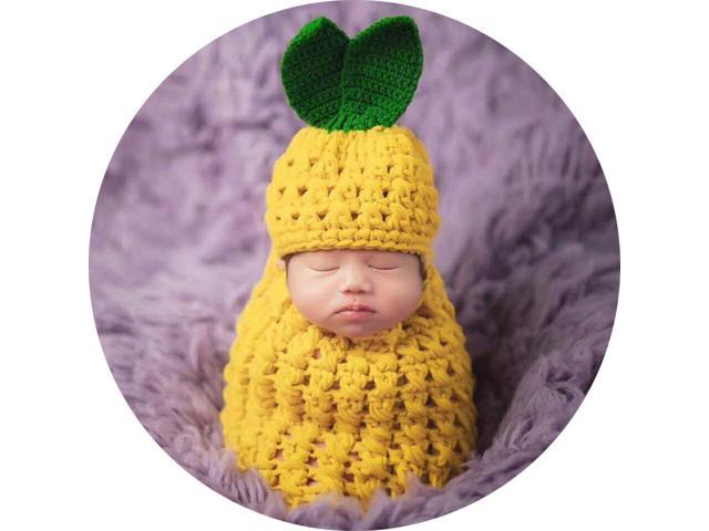 pineapple baby hat