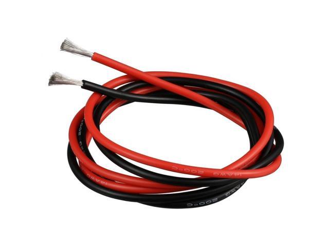 Bntechgo 28 Gauge Silicone Wire 10 Ft Red And 10 Ft Black Flexible 28 Awg Strand