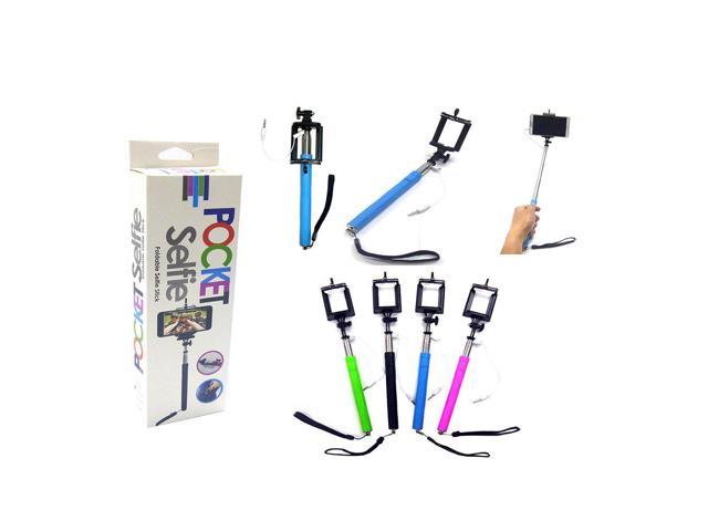 Selfie Stick Foldable Pocket Size Selfie Stick Buy One Get One Free College Dorm Room Accessories Newegg Com