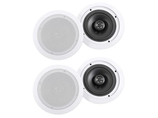4 Rockville Hc655 6 5 500 Watt In Ceiling Home Theater Speakers