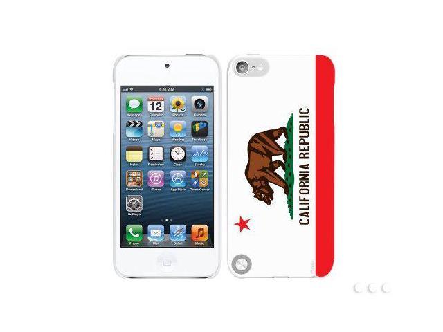iPod Touch 4th Gen HARD SNAP ON PROTECTOR CASE COVER CA CALIFORNIA FLAG BEAR