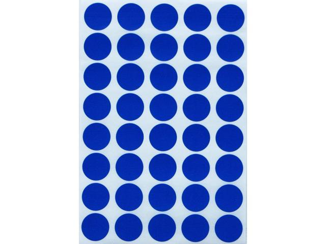 Round Labels Colored Dots Stickers 19mm 3/4 Inch Circle Marking Labels 280 Pack