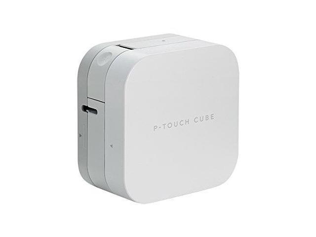 Brother P Touch Cube Smartphone Label Maker Bluetooth Wireless Technology Multiple Templates Available For Apple Android Compatible White Newegg Com