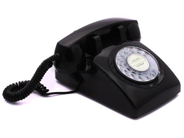 Opis 60s Cable With Classic White German Post Rotary Dial Inlay Classic White German Post Rotary Dial