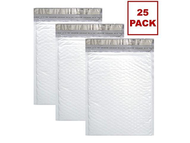 White Sales4Less #2 Poly Bubble Mailers 8.5X12 Inches Padded Envelope Mailer Waterproof Pack of 100