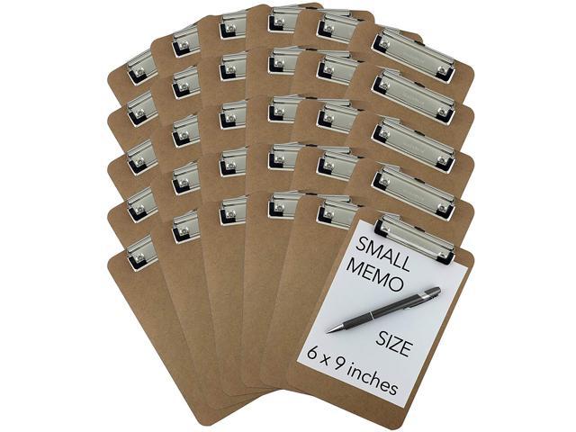 Pen Included 30 - Pack Trade Quest Clipboards Pen Holder Clip Letter Size 