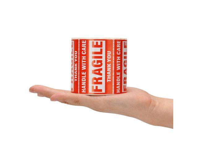 500 LabelsRoll 10 Rolls Thank You Shipping Labels Stickers 5000 Labels Fragile Stickers 2 x 3 Fragile Handle with Care
