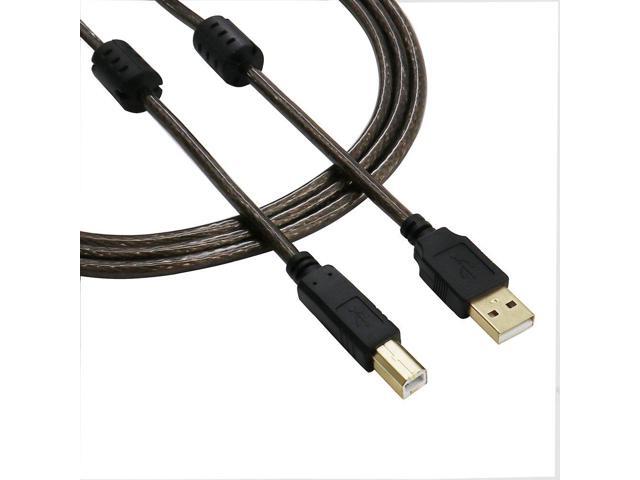 USB Printer Cable Scanner Cord for HP Canon Epson Lexmark Printers Scanners 2.0