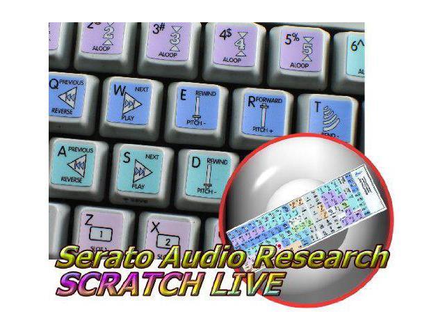 Scratch Live Keyboard Cover