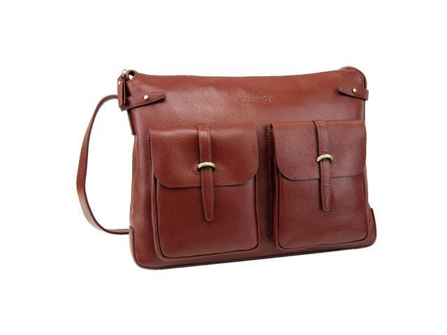 custom leather messenger bags