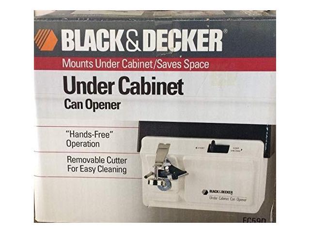 Under Cabinet Electric Can Opener Ec59d, Under Cabinet Electric Can Opener