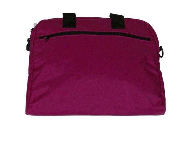 pink computer bag