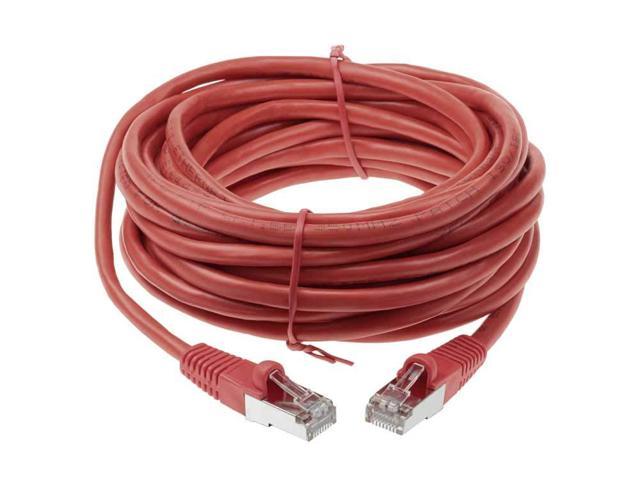 Molded Patch Cable White Color 25ft Shielded CAT6 550MHz SF Cable SSTP 