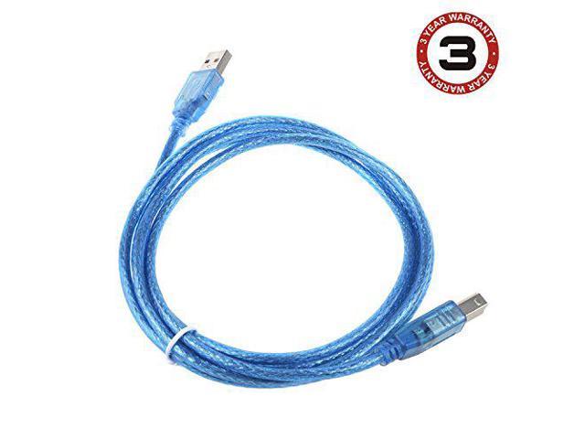 SLLEA 6ft USB 2.0 Printer Cable Cord Lead for HP Officejet 4634 4635 4636 5105 