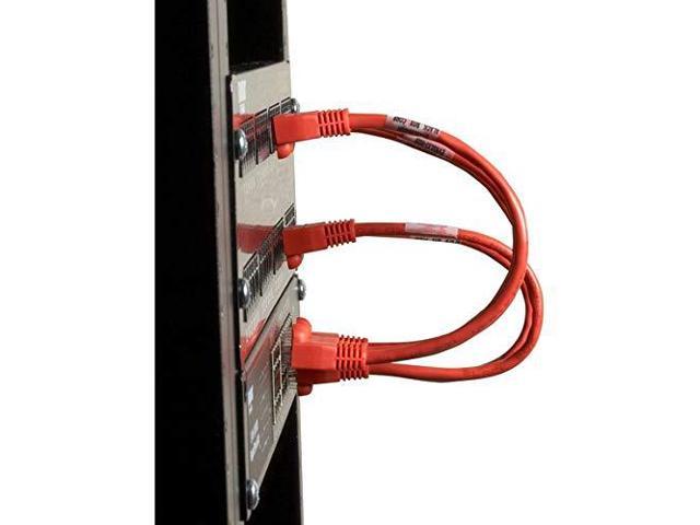 Pack of 8 pcs CAT5e Lockable Patch Cable Black Box C5EPC70-WH-30 