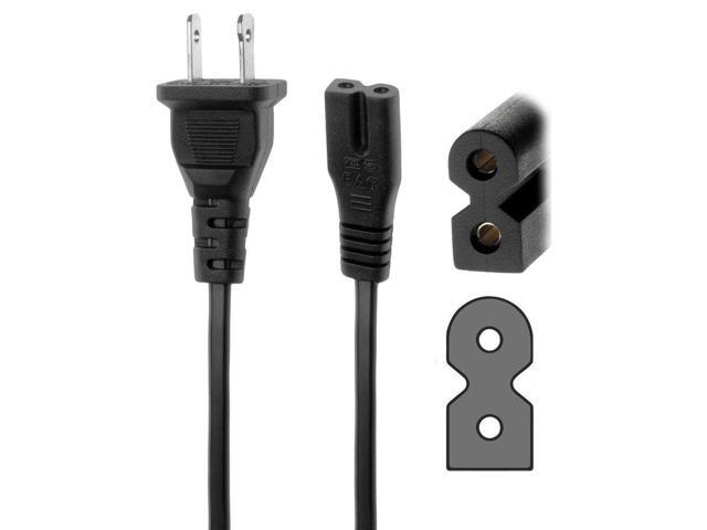 Optimum Orbis 12 Ft 12 Feet 2 Prong Polarized Power Cord for Brother Sewing Machine CE5500 SQ9000 SQ9050 NQ1400e NQ3500D