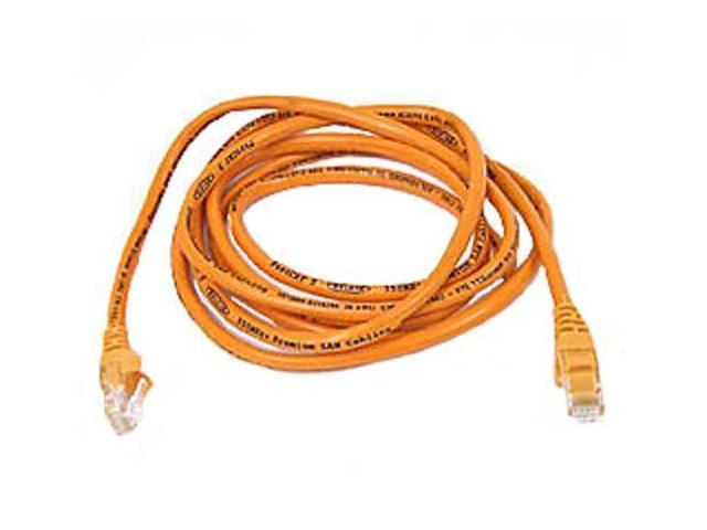 cables a3l791-30-org-s 30ft cat5e orange patch cord snagless no returns belkin 