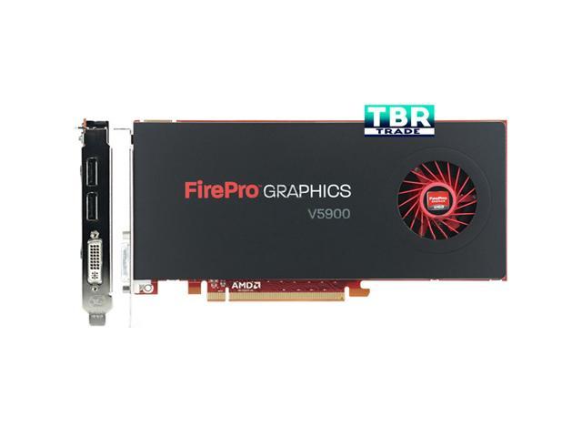 AMD FirePRO V5900 2GB GDDR5 PCI-E x16 2.1 Professional Workstation Computer  Video Graphics Card Adapter 102C2030300