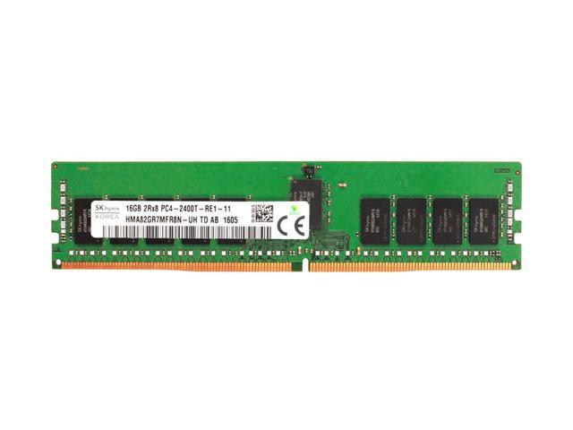 HYNIX - IMSOURCING SK 16GB DDR4 SDRAM Memory Module - For Server - 16 GB (1 x 16 GB) - DDR4-2400/PC4-19200 DDR4 SDRAM - CL17 - 1.20 V - ECC - Registered - 288-pin - DIMM