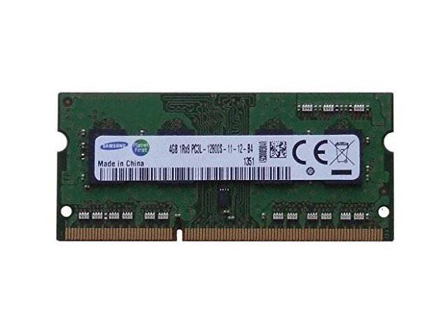 Samsung original 4GB, 204-pin SODIMM, DDR3 PC3L-12800, ram memory module for laptop ( M471B5173EB0-YK0 )