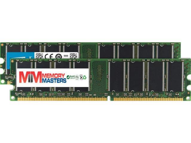 MemoryMasters 1GB (2 X 512MB) SDRAM Memory RAM PC133 168-pin DIMM for Desktop PC Computer