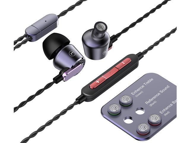 SDFLAYER 3-Way In Ear Headphones New Concept Earphones with Hybrid