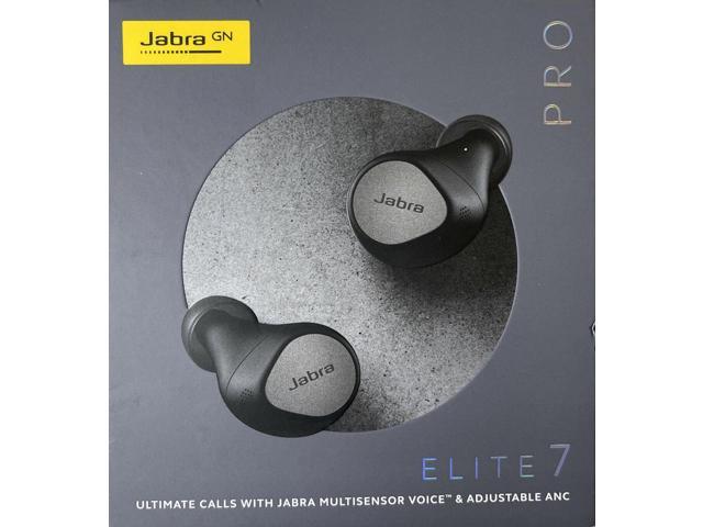 オーディオ機器 イヤフォン Jabra Elite 7 Pro True Wireless Noise Canceling In-Ear Headphones -  Titanium Black 100-99172001-02