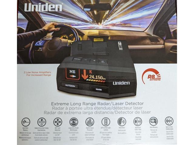 Uniden R8 Extreme Long Range Radar Laser Detector Black Newegg Com