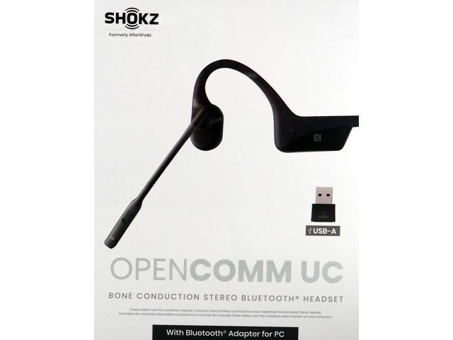 Shokz OpenComm UC Wireless Bone Conduction Stereo Bluetooth
