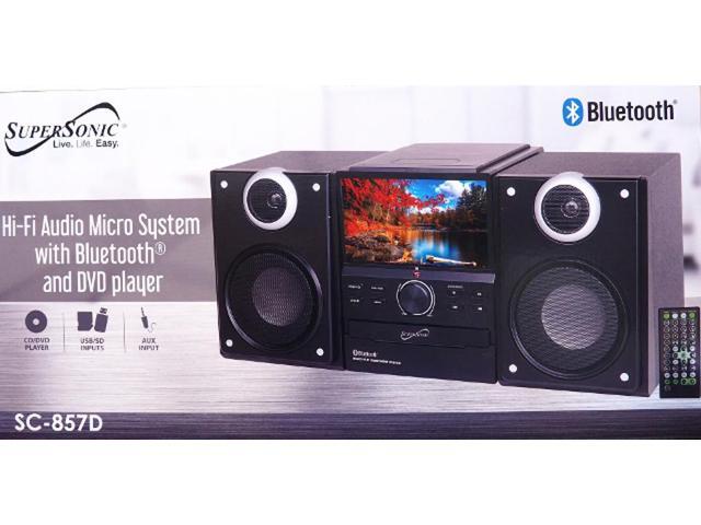 supersonic home audio system with bluetooth