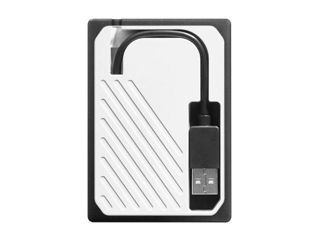 WD Gaming Drive Accelerated for Xbox One 1TB External USB 3.0 Portable  Solid State Drive - White With Black Trim WDBA4V0010BWB-WESN