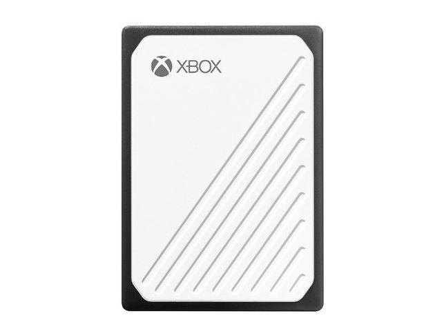 WD Gaming Drive Accelerated for Xbox One 1TB External USB 3.0 Portable Solid State Drive - White With Black Trim WDBA4V0010BWB-WESN