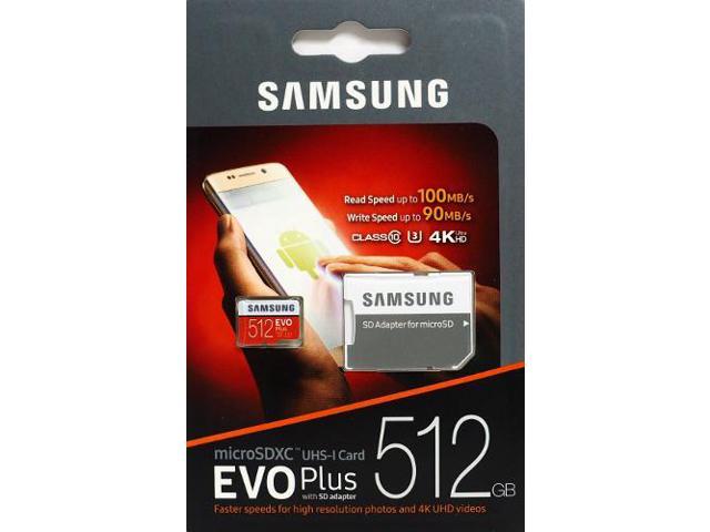 Карта памяти samsung evo plus 512 гб