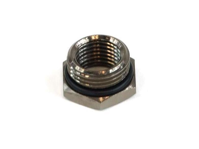 Reducing Socket G1 4 To G3 8 Outside Thread With O Ring Black Nickel Newegg Com