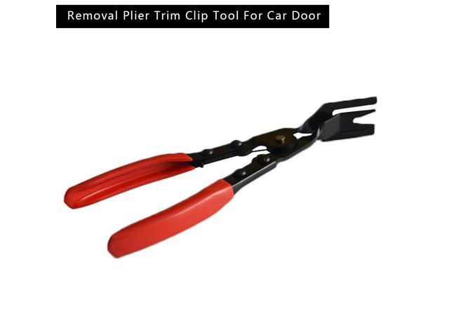 1pc New Car Door Trim Clip Remover Car Interior Door Panel Trim Clip Removal Plier Upholstery Remover Pry Bar Tools