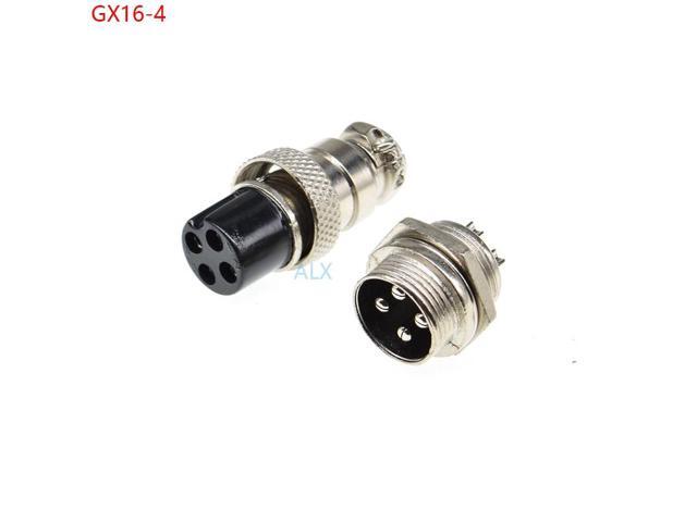 Gx16 7Pin 16mm Screw Type Socket Connector Aviation Plug Female and Male GX16-7