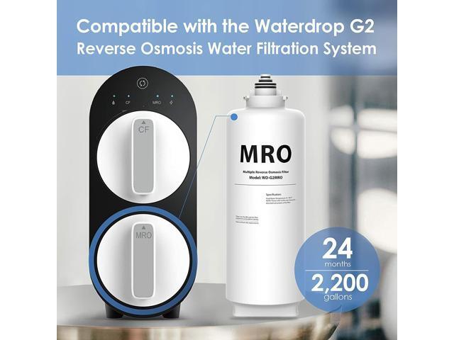 Filtro Osmosi Inversa Waterdrop WD-G2MRO - Durata 2 Anni, Compatibile Con Sistemi WD-G2-B E WD-G2-W - Foto 4