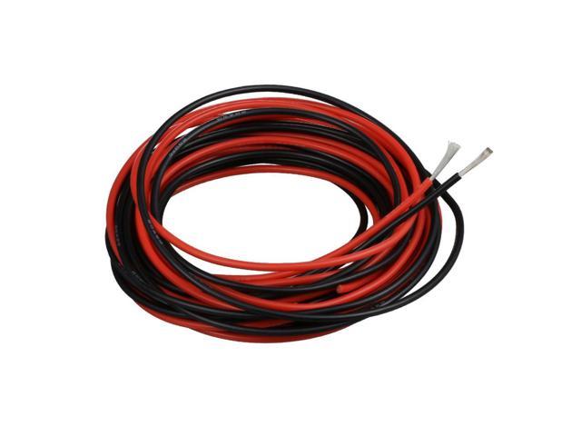 Bntechgo 12 Gauge Silicone Wire 20 Feet Soft And Fle 10 Ft Black And 10 Ft Red