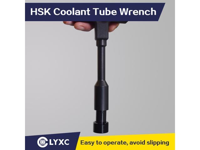 10pcs HSK 63 Coolant Tube Wrench Aqueducts Pipe Fit HSK Lathe Tool Holder Milling Machine