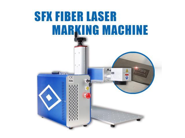 20W JPT Fiber Laser Marking Machine 175*175mm Marking Area Laser ...