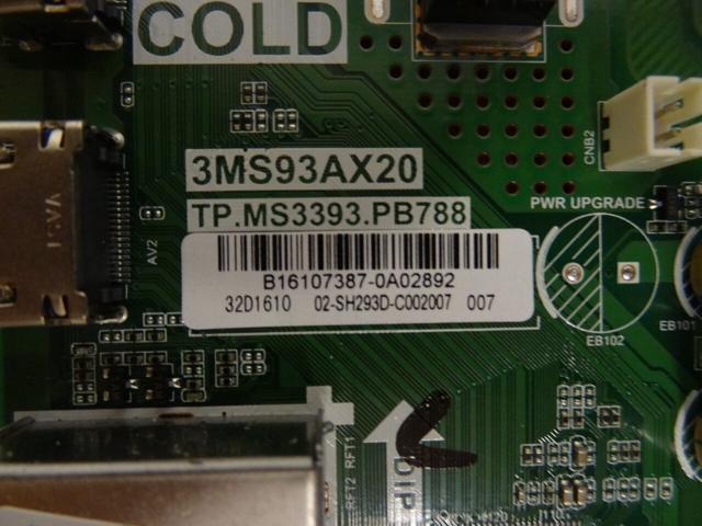 Insignia NS-32D311NA17 Main Board (02-SH293D-C002007 3MS93AX20