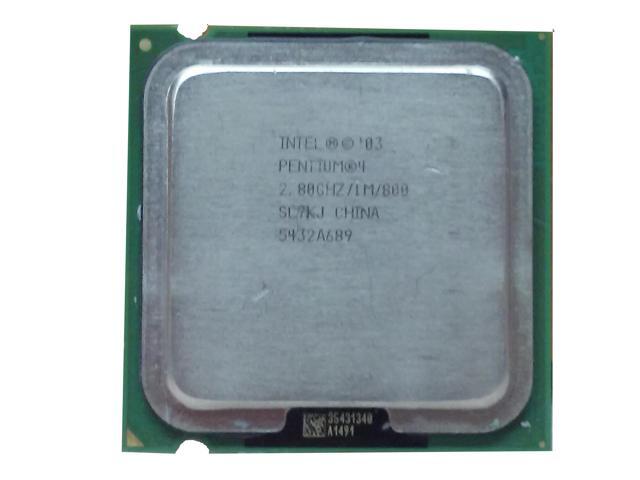 INTEL Sl7Kj Pentium4 2.8Ghz 1Mb L2 Cache 800Mhz Fsb Lga775 Socket ...
