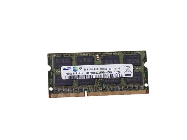 Samsung 2gb 2rx8 Ddr3 Sdram So Dimm Pc3 Ddr3 1333 s Laptop Memory Newegg Com