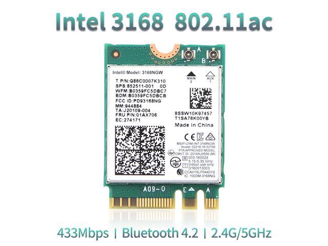 Intel r dual band wireless ac 3168 что это