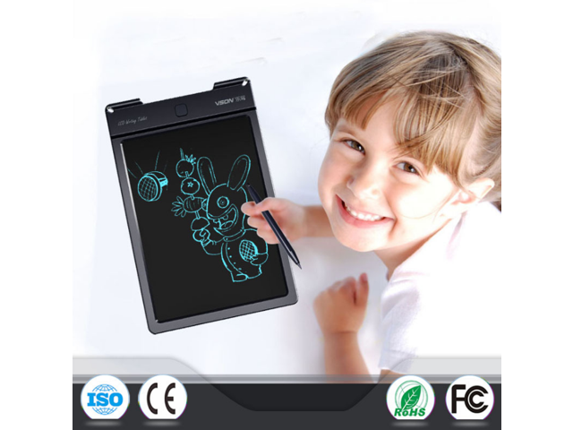 LCD Electronic Message Board 9-inch LCD Screen Tablet can be Used for Childrens Drawing Board Electronic LCD Writing Message Board